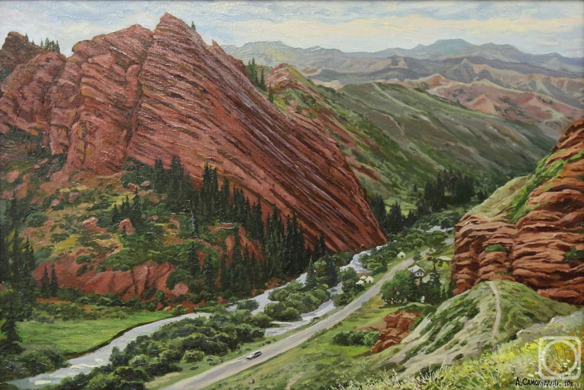 Samokhvalov Alexander. Red Mountain