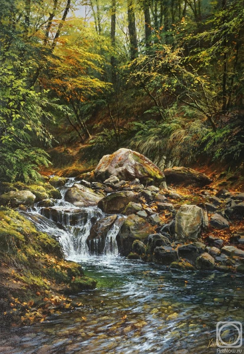 Yushkevich Viktor. By the forest stream