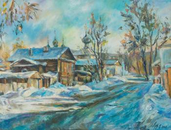 Time keeper (Winter In The Urals). Kruglova Irina