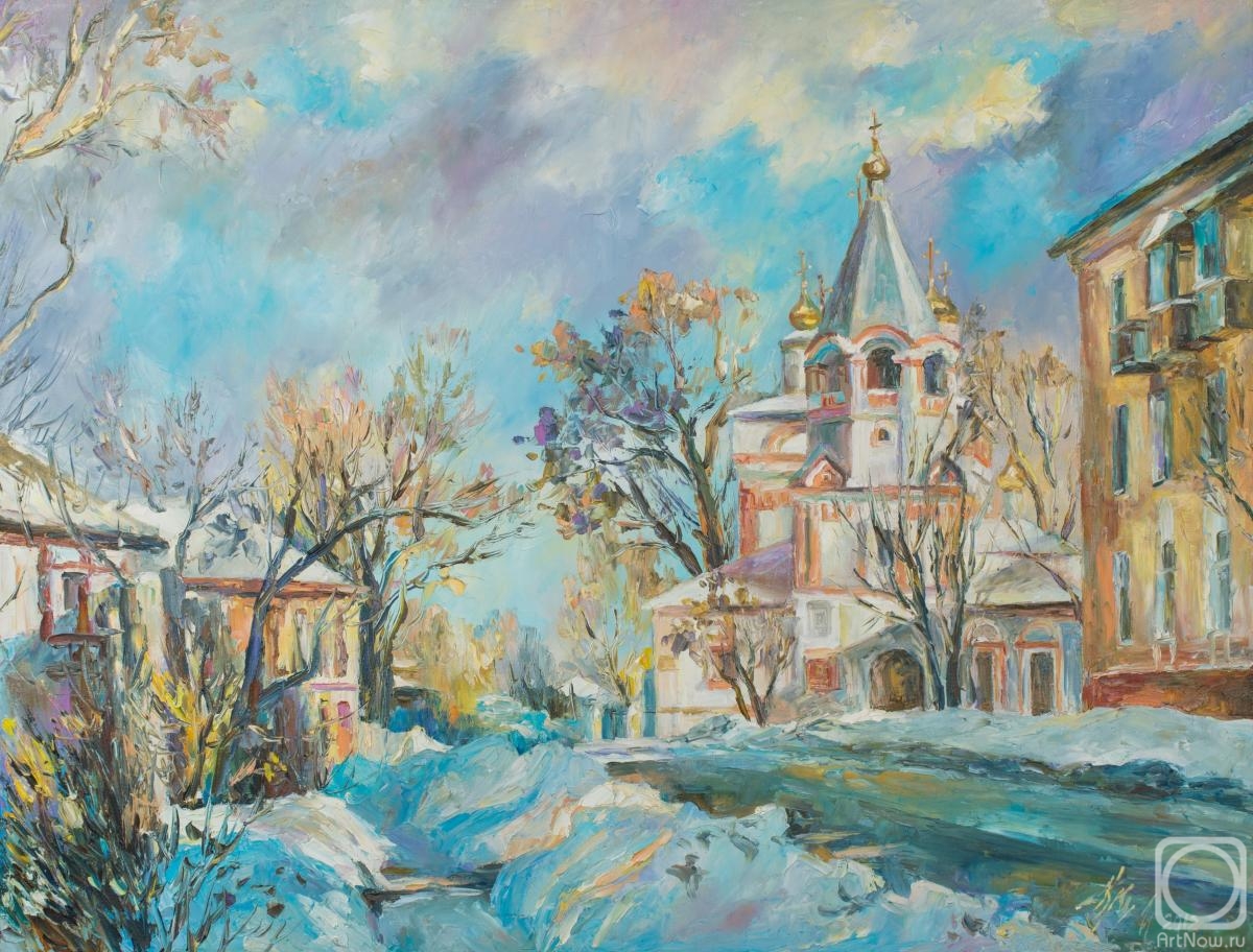 Kruglova Irina. Church of the Epiphany. Solikamsk