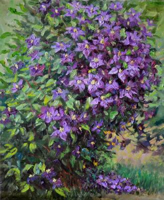 Clematis (Clematis Art). Bakaeva Yulia