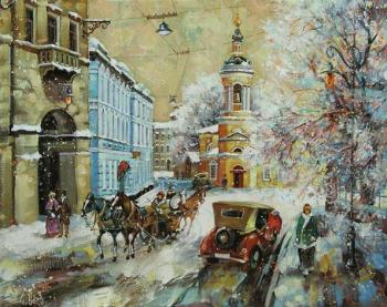 Old Moscow. Polyanka Street. Boev Sergey