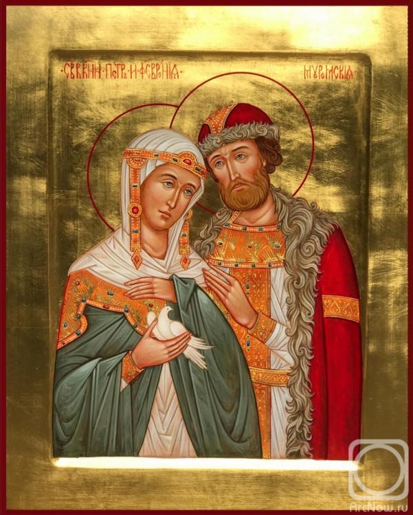 Iaroslavtseva Olga. Holy Faithful Prince Peter and Princess Fevronia