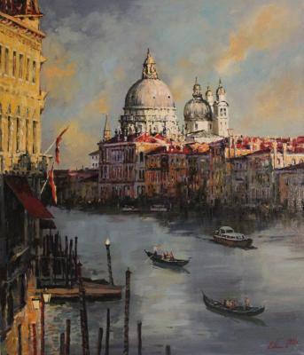 Malykh Evgeny Vasilievich. Venice. Canal Grande