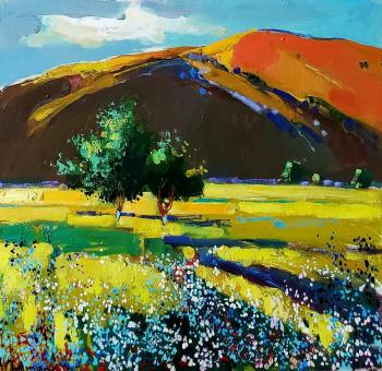 Sunny day in the mountains