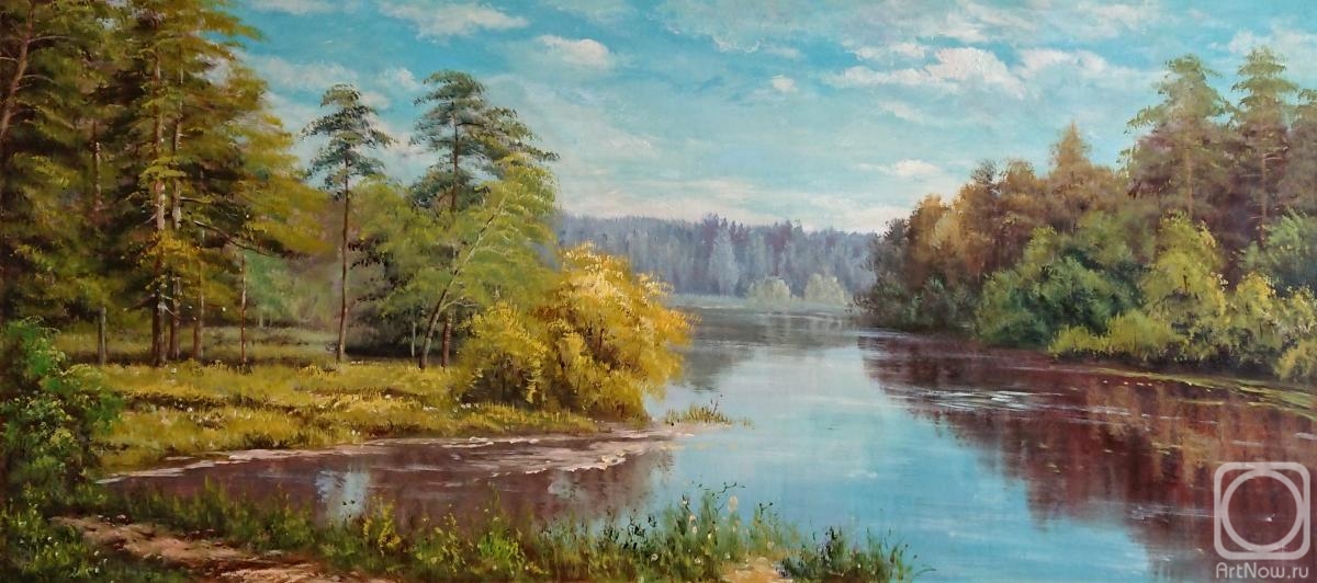 Smorodinov Ruslan. Summer landscape