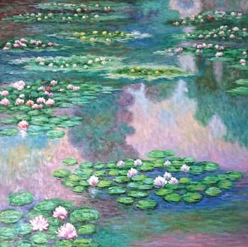 Bruno Augusto Gavino. Water lilies