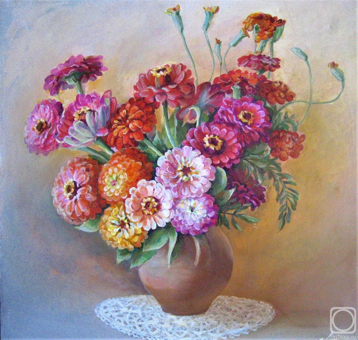 Luchkina Olga. Grandma's bouquet