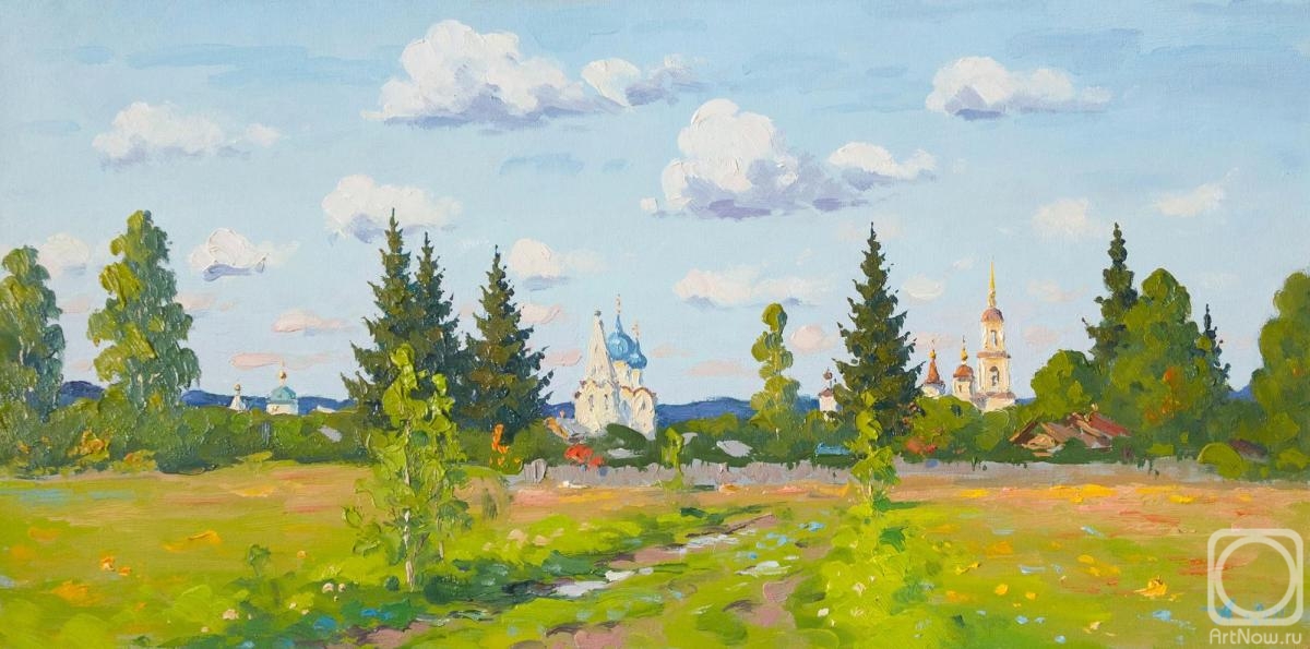 Alexandrovsky Alexander. Field near Suzdal