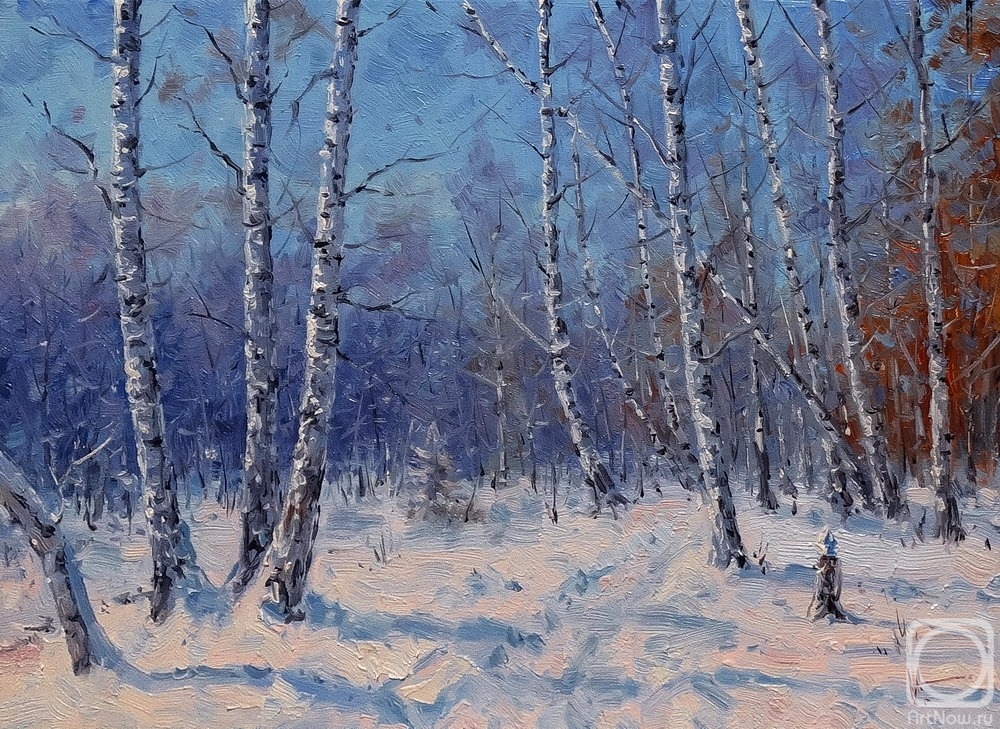 Volya Alexander. February birches