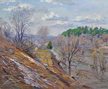 Картина «Весенняя Протва»