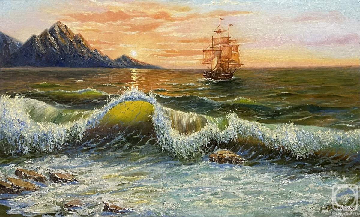 Tikunova Olga. Sail of hope