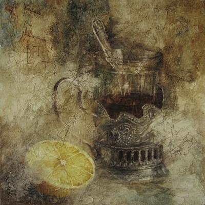 Tea with lemon. Pogosyan Sergey