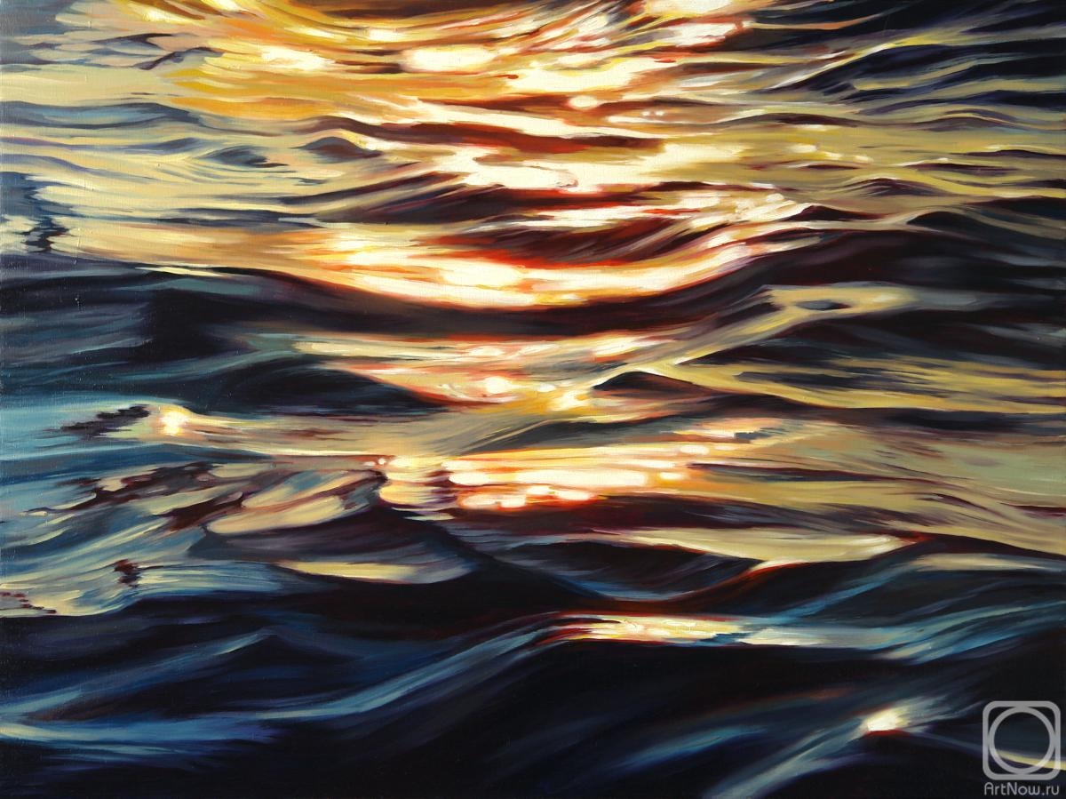 Vestnikova Ekaterina. The glare of the sun on the water