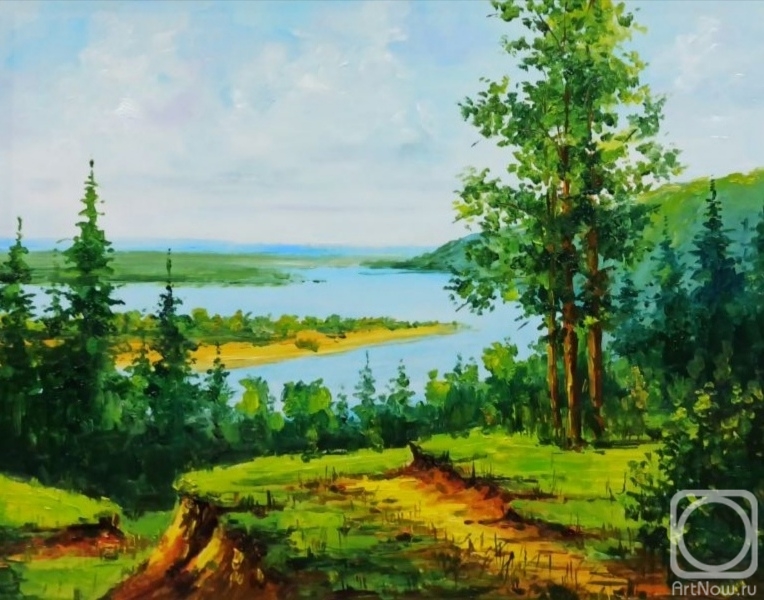 Miftahutdinov Nail. Volga expanses