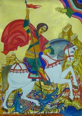 Saint George the Victorious ( ). Pobozhenskij Vjacheslav