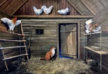 The Fox series. The horror of chickens