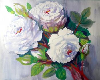 Blooming roses. Mikhalskaya Katya