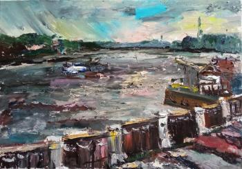 Volga River embankment, Kostroma