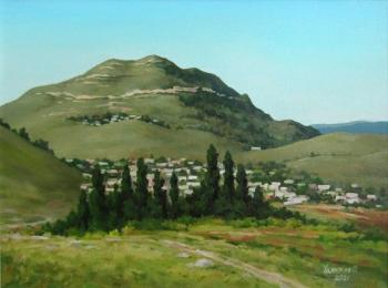 View of the village of Yarak, Dagestan