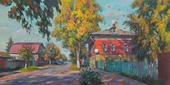 Warm autumn (Beautiful Street). Zhlabovich Anatoly