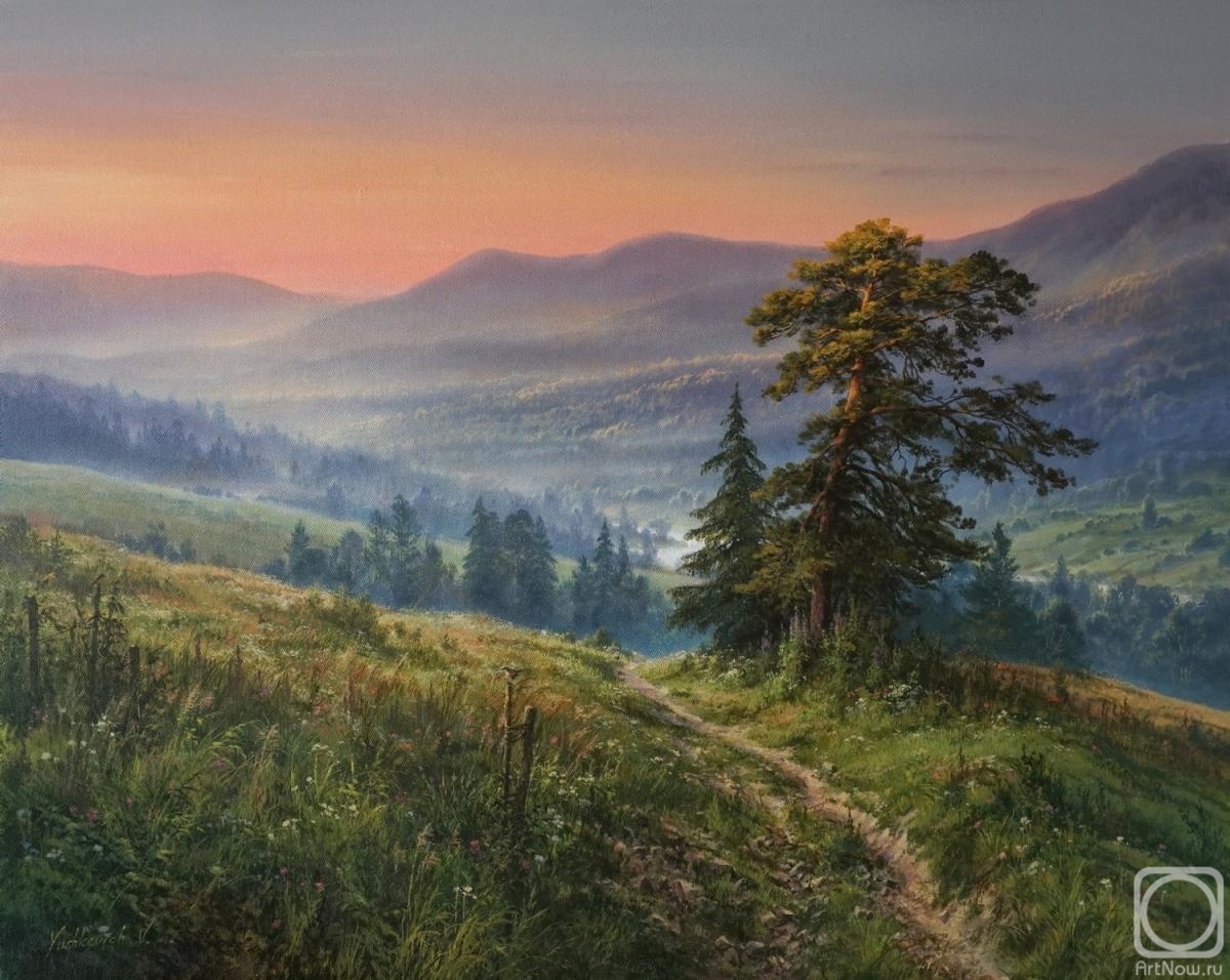 Yushkevich Viktor. A new day in the mountains