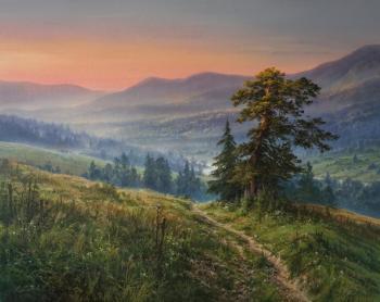 A new day in the mountains. Yushkevich Viktor