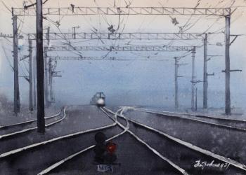 Railway. Petrovskaya Irina