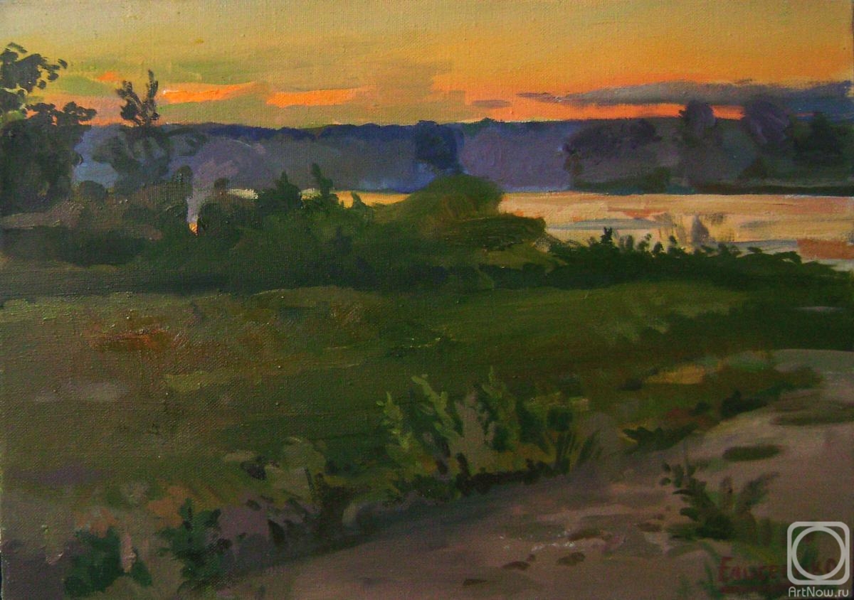 Eliseenko Denis. At sunset