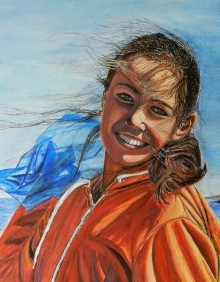Portrait of a girl. Gudkov Andrey
