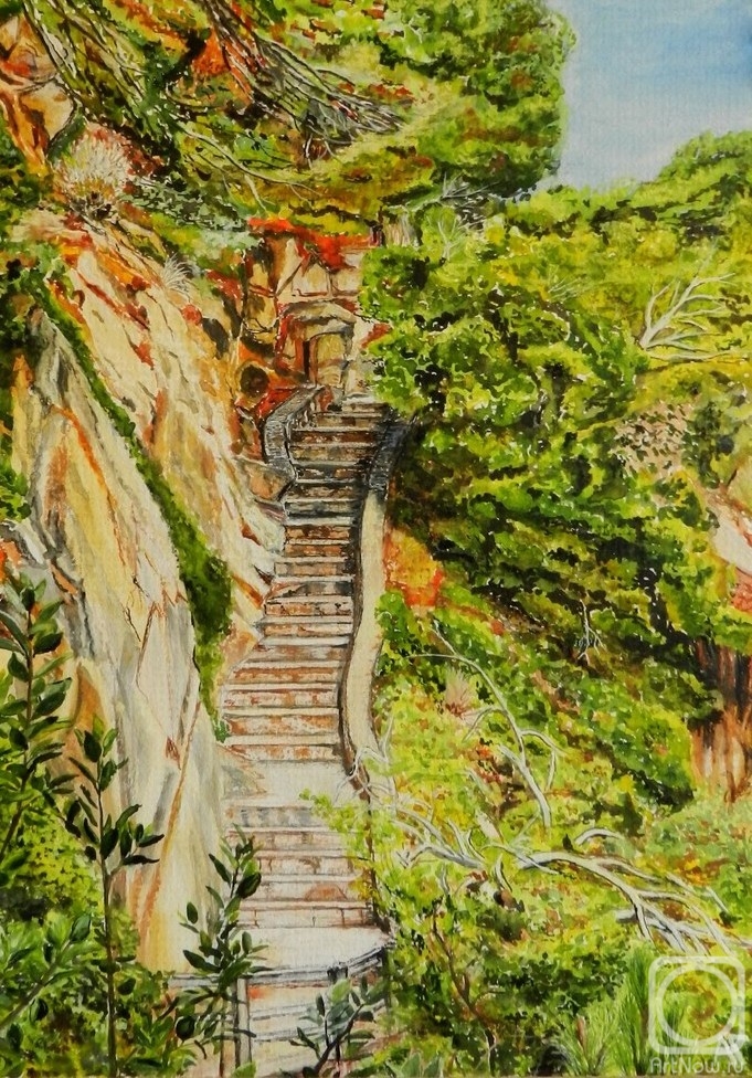 Gudkov Andrey. Stairs in the mountains