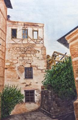 Courtyard of the monastery of St. Helena