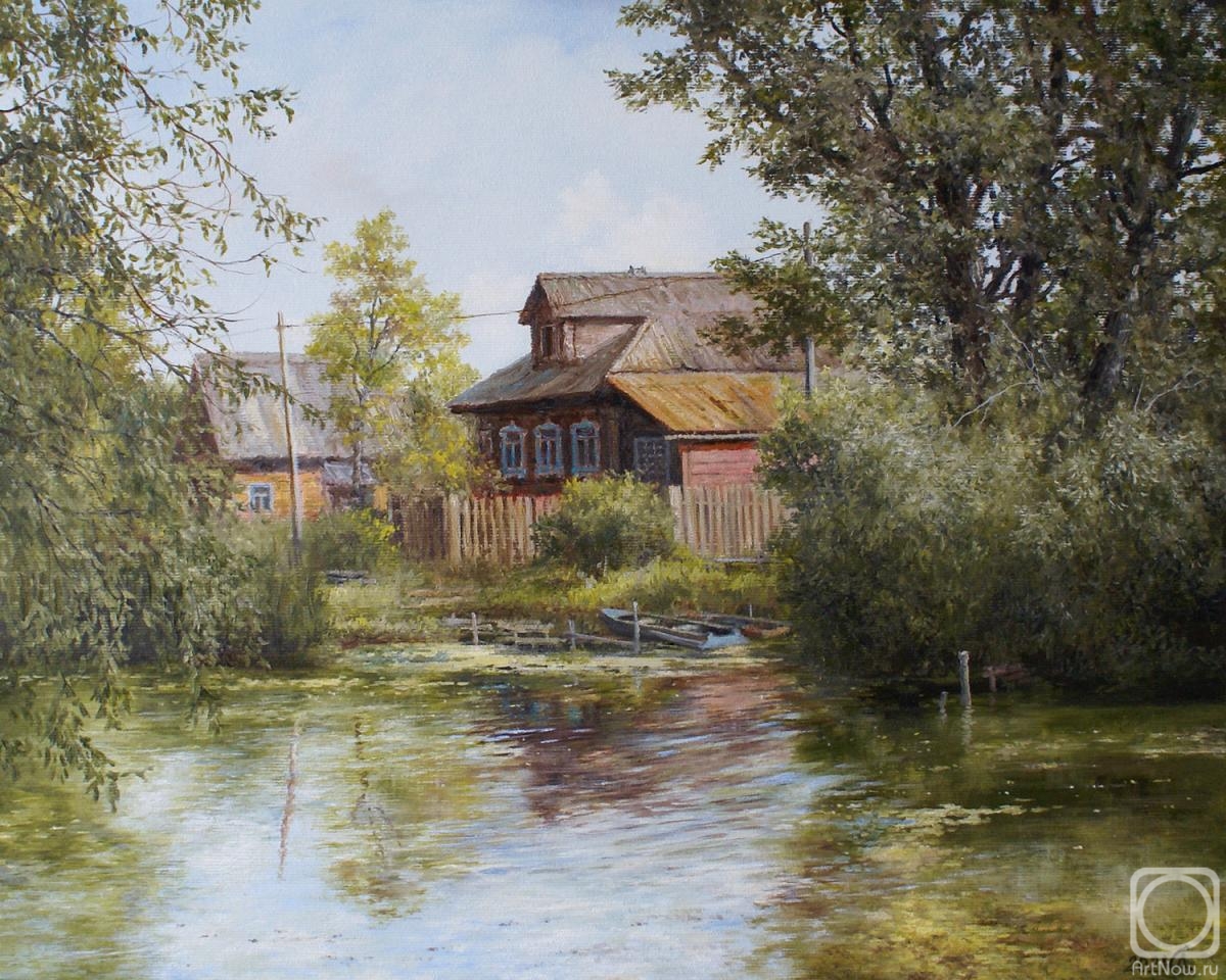 Dorofeev Sergey. House by the river