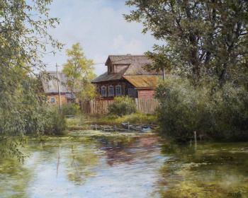House by the river. Dorofeev Sergey