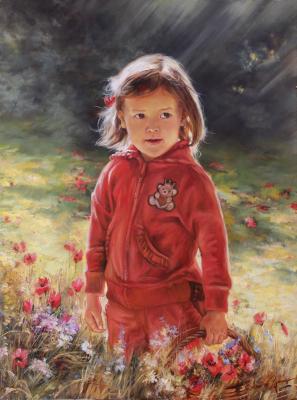Rychkov Aleksey Viktorovich. Girl`s portrait