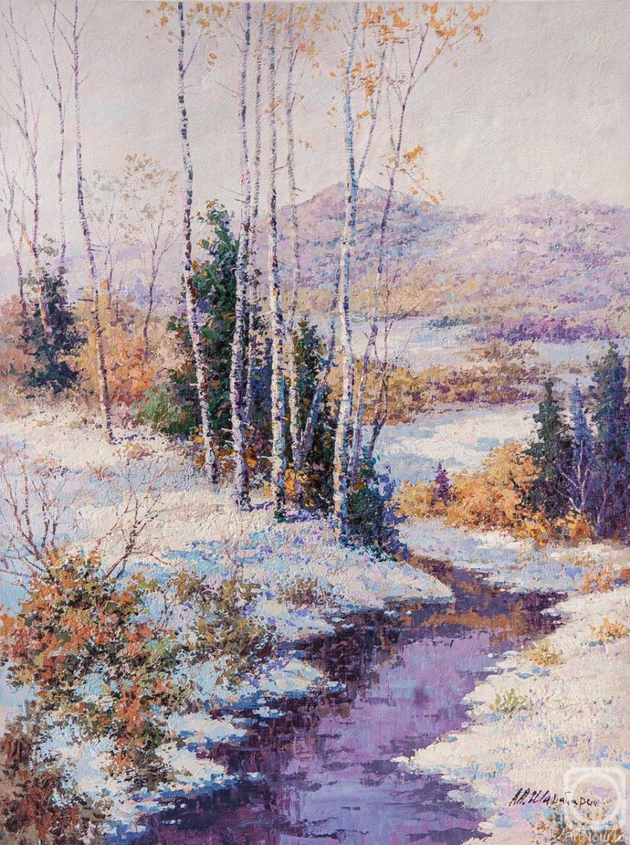 Sharabarin Andrey. Early snow in the mountains
