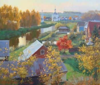 Golden autumn in Suzdal