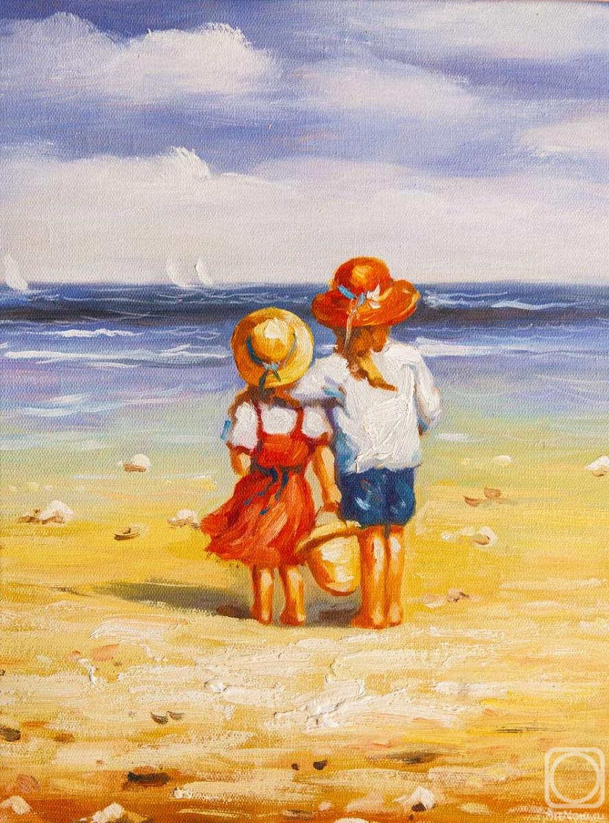 Potapova Maria. Children on the beach N6