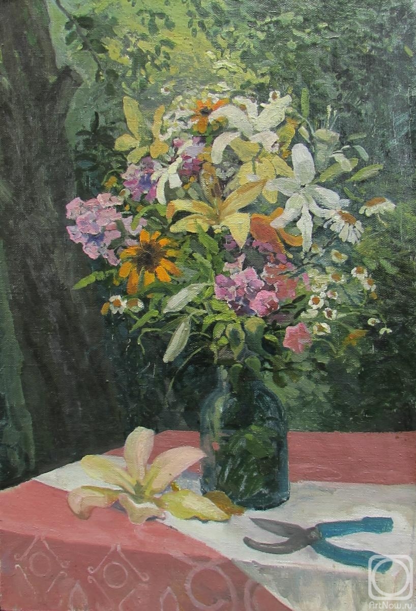 Kiktev Aleksey. Still life with flowers