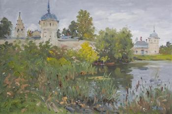 Pond of the Intercession Monastery. Alexandrovsky Alexander