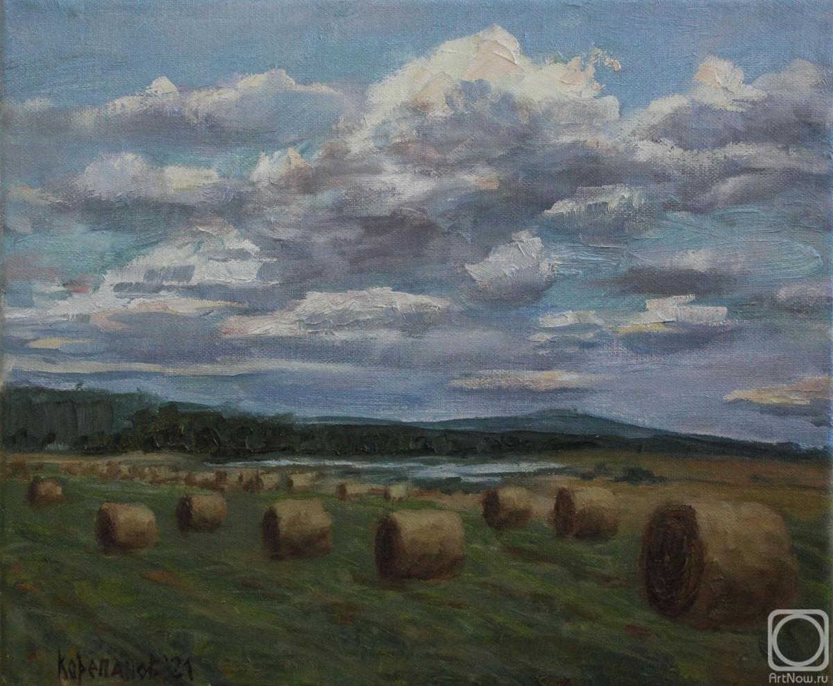Korepanov Alexander. Evening Clouds over Atig