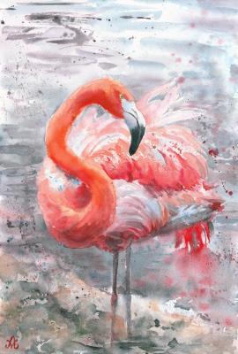 Big flamingo (Dray). Masterkova Alyona