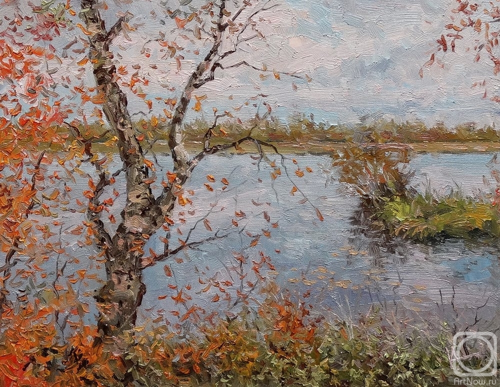 Volya Alexander. Birch by the Water