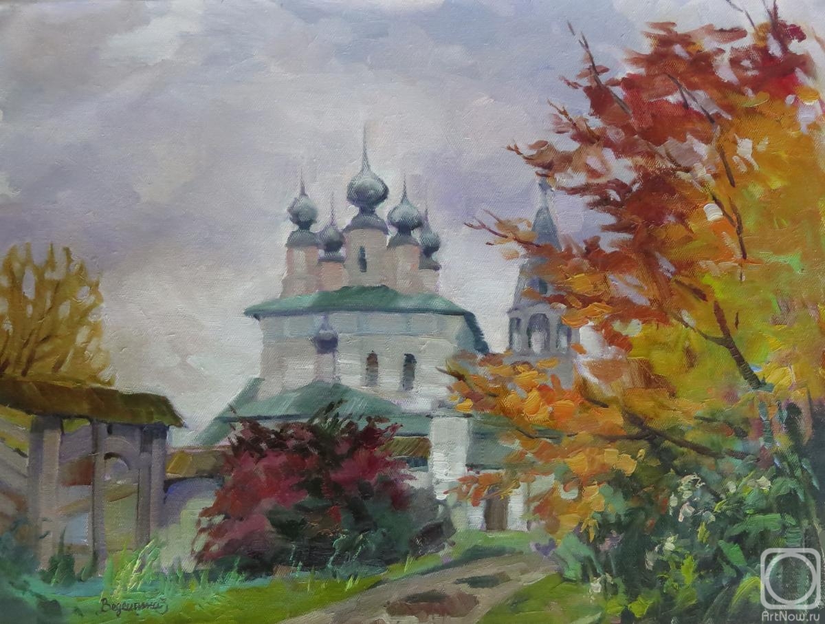 Vedeshina Zinaida. Suzdal. View of the Alexander Monastery