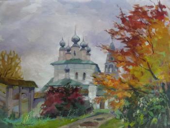 Suzdal. View of the Alexander Monastery (Autumn In Suzdal). Vedeshina Zinaida