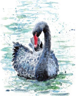 Black Swan (Black Bird). Masterkova Alyona
