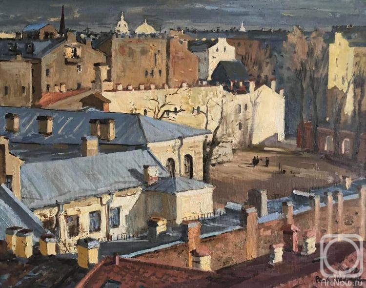 Shevchuk Vasiliy. View from the window. Self-isolation