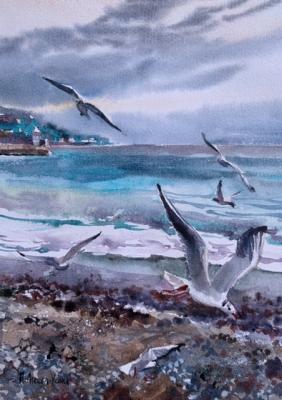 Seagulls. Ageeva-Usova Irina