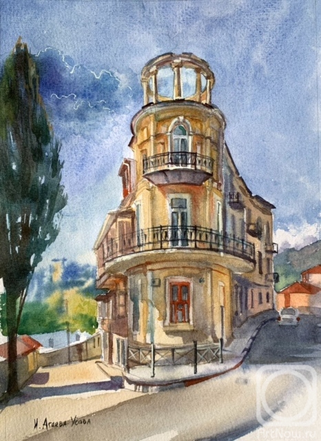 Ageeva-Usova Irina. House with a rotunda