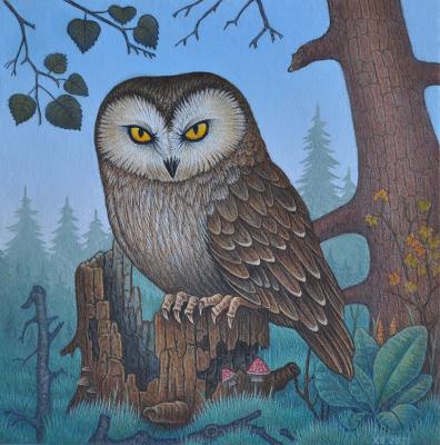 Owl. Hrapinskiy Vladimir